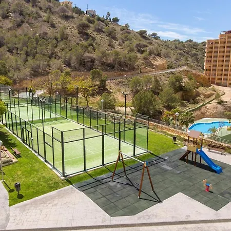 Terraza privada con vistas panorámicas Benidorm