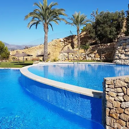 Terraza privada con vistas panorámicas Benidorm
