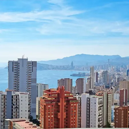 Terraza privada con vistas panorámicas * Benidorm